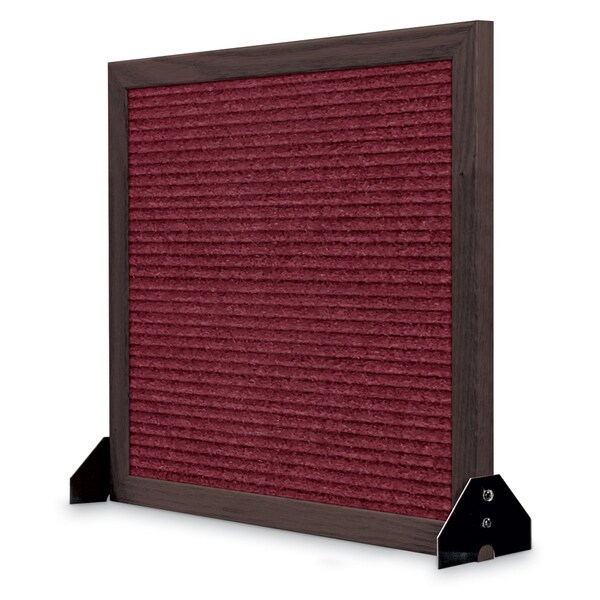 Indoor Enclosed Combo Board, 48"x36", Bronze Frame/Grey & Cloud